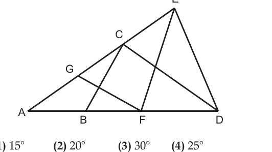Chain of equal segments AB=BC=CD=DE=EF=FG=GA with vertices A, B, F, D on the base and G, C, E above